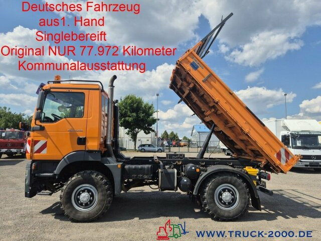 MAN TGM 13.250 4x4 Singlebereifung Nur77972KM 3Sitze - Camião basculante: foto 1 MAN TGM 13.250 4x4 Singlebereifung Nur77972KM 3Sitze - Camião basculante: foto 1