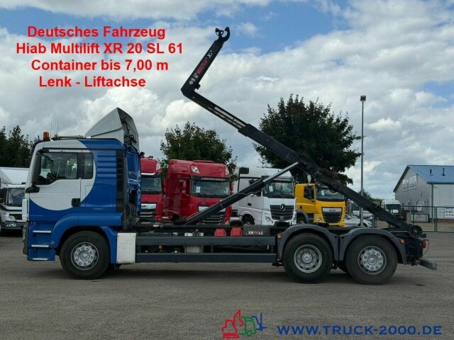 MAN TGS 26.440 Multilift XR 20 Lenk/ Liftachse 7m - Camião polibenne: foto 1 MAN TGS 26.440 Multilift XR 20 Lenk/ Liftachse 7m - Camião polibenne: foto 1