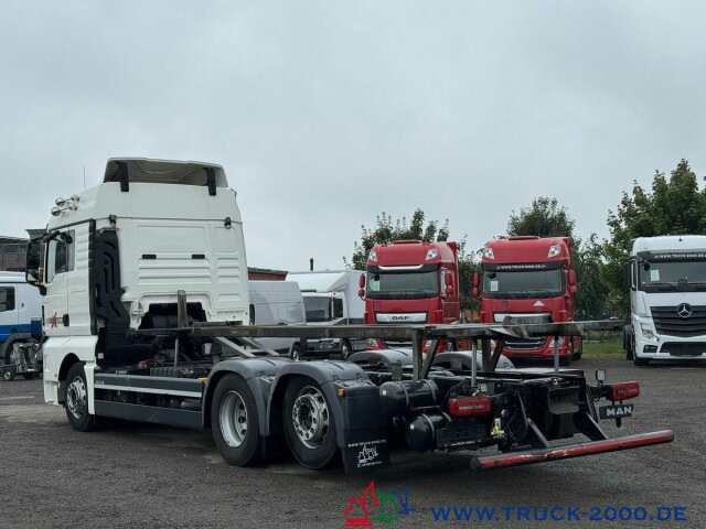 Camião transportador de contêineres/ Caixa móvel MAN TGX 26.500 XLX Haus Bett hydr Hub Multi Wechsler: foto 13
