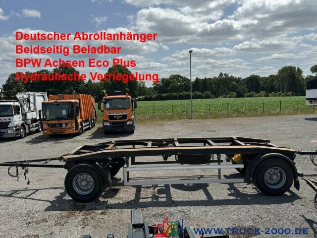 (Meiller) Platal AC18 Abrollanhänger BPW Achsen - Reboque ampliroll/ Multibenne: foto 1 (Meiller) Platal AC18 Abrollanhänger BPW Achsen - Reboque ampliroll/ Multibenne: foto 1