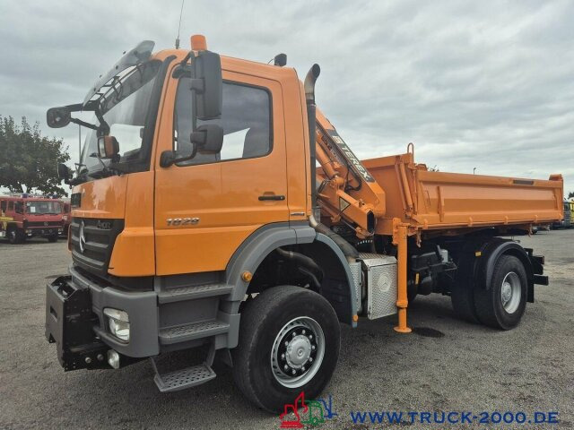 Mercedes-Benz 1829 4x4 Kran Winter Schneeschild Salzstreuer - Camião basculante, Camião grua: foto 5 Mercedes-Benz 1829 4x4 Kran Winter Schneeschild Salzstreuer - Camião basculante, Camião grua: foto 5