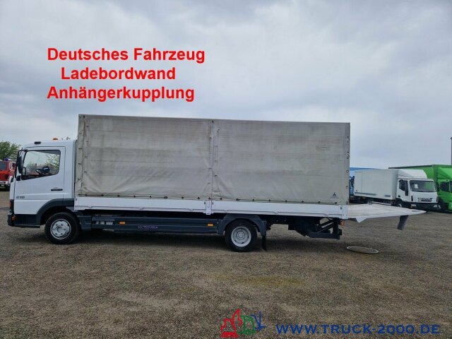 Mercedes-Benz 818 LBW AHK 10.5t. Nur 265.739 KM Schaltgetriebe - Camião de lona: foto 1 Mercedes-Benz 818 LBW AHK 10.5t. Nur 265.739 KM Schaltgetriebe - Camião de lona: foto 1
