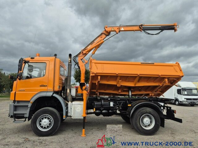 Mercedes-Benz Axor 1829 4x4 Atlas65.2 Kran Kommunal Austattung - Camião basculante, Camião grua: foto 2 Mercedes-Benz Axor 1829 4x4 Atlas65.2 Kran Kommunal Austattung - Camião basculante, Camião grua: foto 2