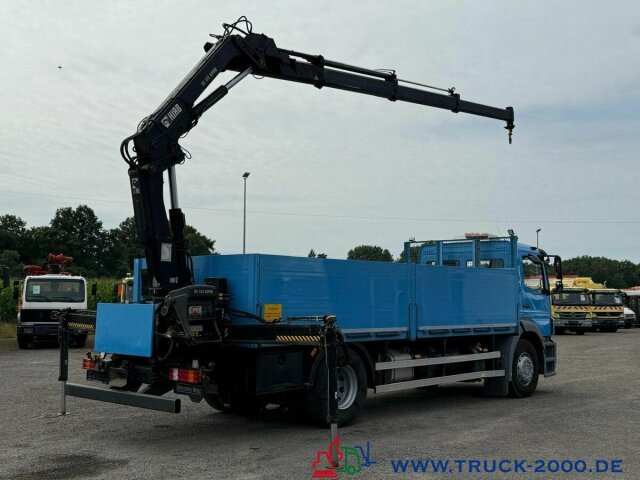 Mercedes-Benz Axor 1833 Hiab 122 ES-3 10m=1,2t. faltbar remote - Camião de caixa aberta/ Plataforma, Camião grua: foto 3 Mercedes-Benz Axor 1833 Hiab 122 ES-3 10m=1,2t. faltbar remote - Camião de caixa aberta/ Plataforma, Camião grua: foto 3