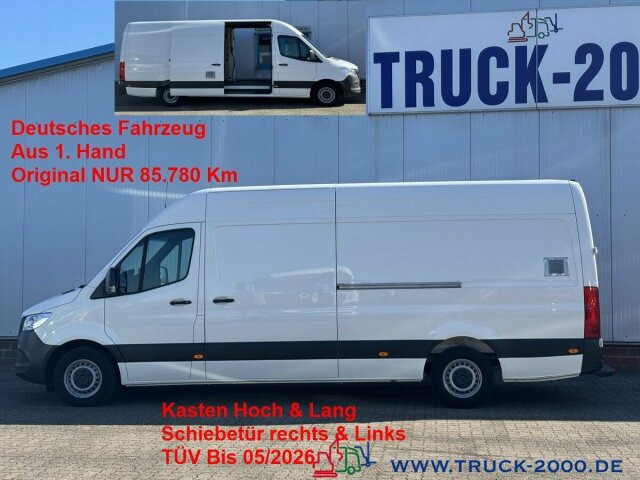 Mercedes-Benz Sprinter 314 Schiebetür links/rechts NUR 85780Km - Furgão: foto 1 Mercedes-Benz Sprinter 314 Schiebetür links/rechts NUR 85780Km - Furgão: foto 1