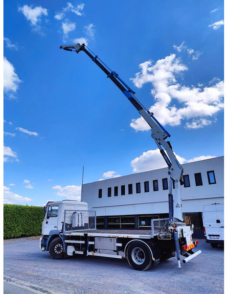 MAN 18.410 F2000 Cormach 22000 E4F + jib - Camião de caixa aberta/ Plataforma, Camião grua: foto 3 MAN 18.410 F2000 Cormach 22000 E4F + jib - Camião de caixa aberta/ Plataforma, Camião grua: foto 3