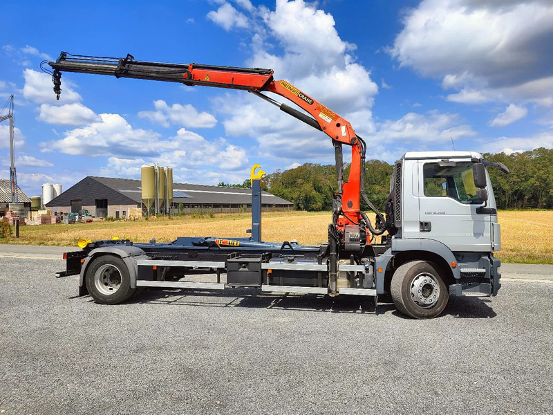 MAN TGM 18.290 4x2 Euro 6 + Crane Palfinger PK15500 - Camião polibenne, Camião grua: foto 4 MAN TGM 18.290 4x2 Euro 6 + Crane Palfinger PK15500 - Camião polibenne, Camião grua: foto 4