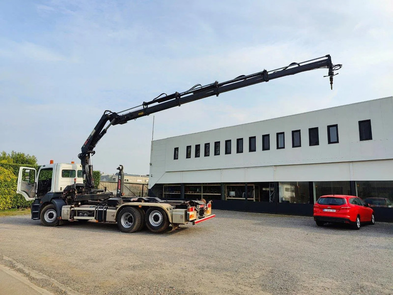 Mercedes-Benz Axor 2536 Euro5 container multilift crane HIAB 220 - Camião polibenne, Camião grua: foto 4 Mercedes-Benz Axor 2536 Euro5 container multilift crane HIAB 220 - Camião polibenne, Camião grua: foto 4