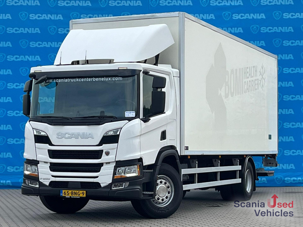 SCANIA P 250 B4x2NA FRIGO BOX 759X248X264 9T TAIL LIFT 2T - Camião furgão: foto 1 SCANIA P 250 B4x2NA FRIGO BOX 759X248X264 9T TAIL LIFT 2T - Camião furgão: foto 1