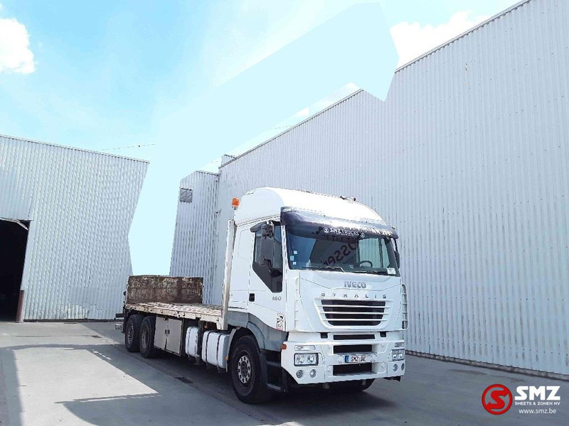 Iveco Stralis 480 6x2 intarder - Camião de caixa aberta/ Plataforma, Camião grua: foto 1 Iveco Stralis 480 6x2 intarder - Camião de caixa aberta/ Plataforma, Camião grua: foto 1