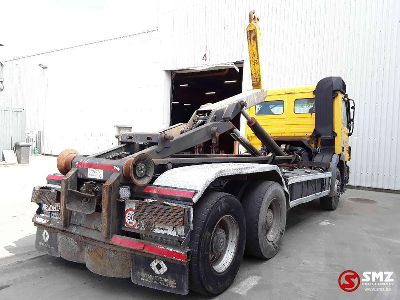 Camião transportador de contêineres/ Caixa móvel Mercedes-Benz Actros 2636 6x4 lames steel 3x: foto 10