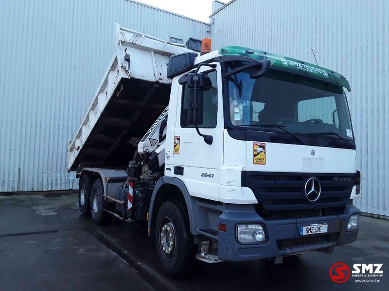 Mercedes-Benz Actros 2641 Atlas 135.2A2 - Camião basculante, Camião grua: foto 1 Mercedes-Benz Actros 2641 Atlas 135.2A2 - Camião basculante, Camião grua: foto 1