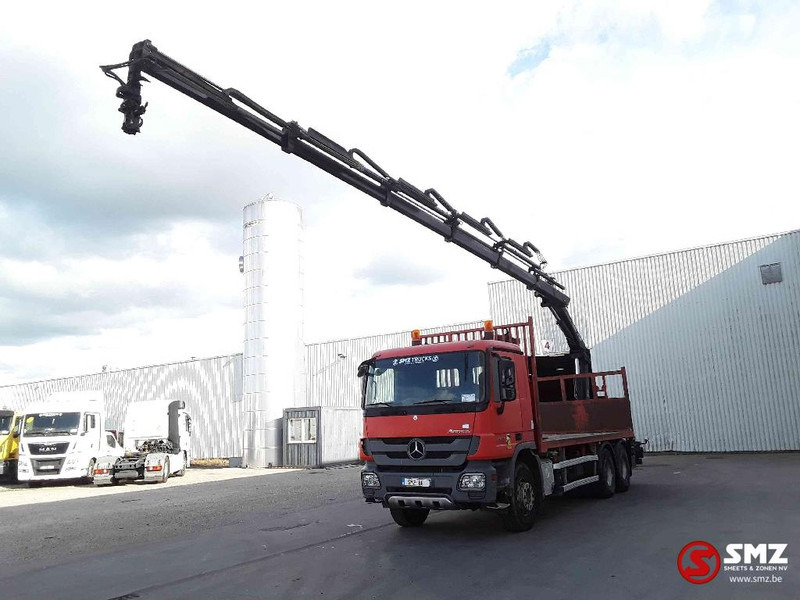 Mercedes-Benz Actros 2641 HIAB 166 ES_5 + remote - Camião de caixa aberta/ Plataforma, Camião grua: foto 3 Mercedes-Benz Actros 2641 HIAB 166 ES_5 + remote - Camião de caixa aberta/ Plataforma, Camião grua: foto 3