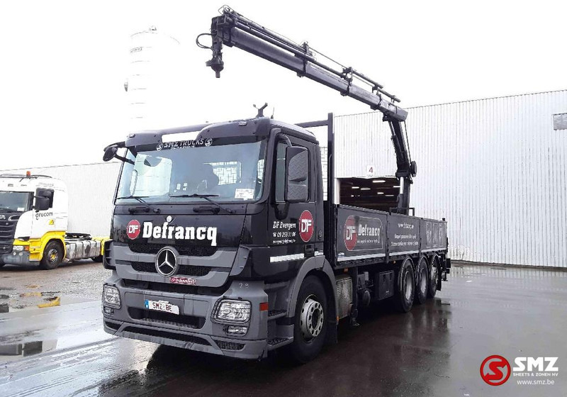 Mercedes-Benz Actros 3236 hiab 166-5remote - Camião de caixa aberta/ Plataforma, Camião grua: foto 3 Mercedes-Benz Actros 3236 hiab 166-5remote - Camião de caixa aberta/ Plataforma, Camião grua: foto 3