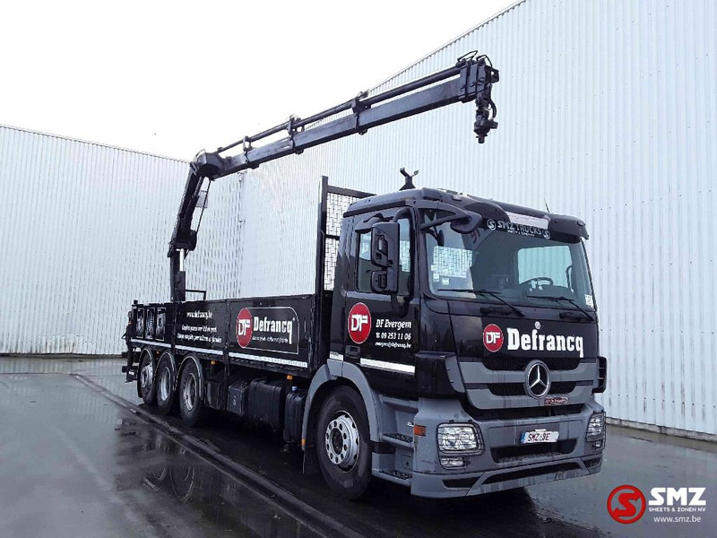 Mercedes-Benz Actros 3236 hiab 166-5remote - Camião de caixa aberta/ Plataforma, Camião grua: foto 1 Mercedes-Benz Actros 3236 hiab 166-5remote - Camião de caixa aberta/ Plataforma, Camião grua: foto 1
