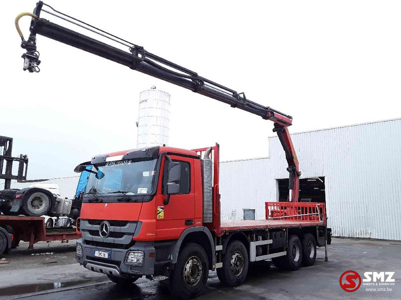 Mercedes-Benz Actros 4144 Palfinger Pk22002Eh 4 ext remote - Camião de caixa aberta/ Plataforma, Camião grua: foto 4 Mercedes-Benz Actros 4144 Palfinger Pk22002Eh 4 ext remote - Camião de caixa aberta/ Plataforma, Camião grua: foto 4
