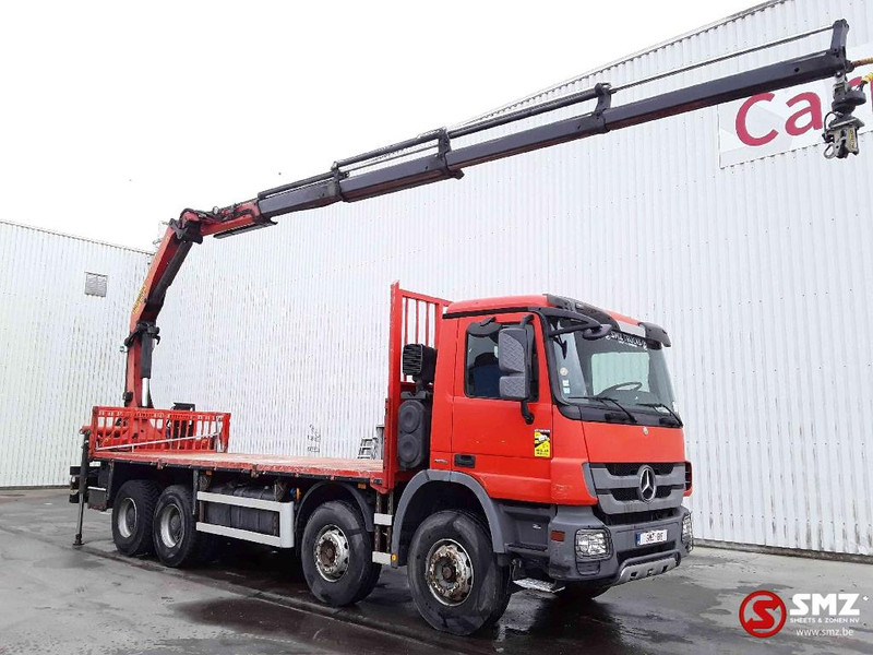 Mercedes-Benz Actros 4144 Palfinger Pk22002Eh 4 ext remote - Camião de caixa aberta/ Plataforma, Camião grua: foto 3 Mercedes-Benz Actros 4144 Palfinger Pk22002Eh 4 ext remote - Camião de caixa aberta/ Plataforma, Camião grua: foto 3