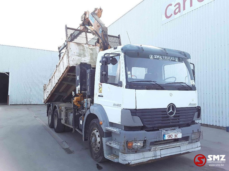 Mercedes-Benz Atego 2633 effer 3 ext +remote 6x4 - Camião basculante, Camião grua: foto 1 Mercedes-Benz Atego 2633 effer 3 ext +remote 6x4 - Camião basculante, Camião grua: foto 1