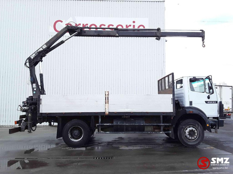 Mercedes-Benz SK 2031 lames manual - Camião de caixa aberta/ Plataforma, Camião grua: foto 4 Mercedes-Benz SK 2031 lames manual - Camião de caixa aberta/ Plataforma, Camião grua: foto 4