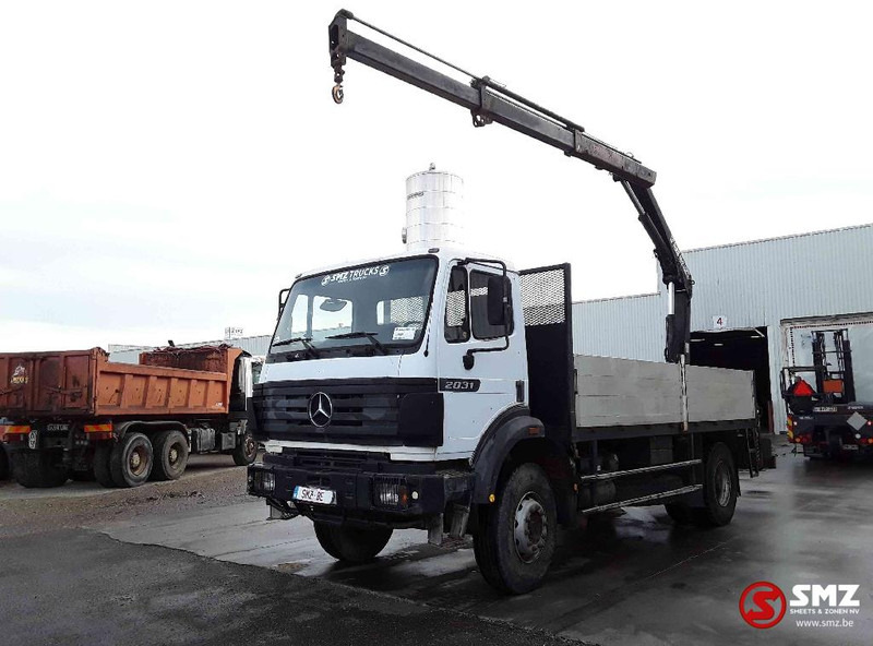 Mercedes-Benz SK 2031 lames manual - Camião de caixa aberta/ Plataforma, Camião grua: foto 3 Mercedes-Benz SK 2031 lames manual - Camião de caixa aberta/ Plataforma, Camião grua: foto 3