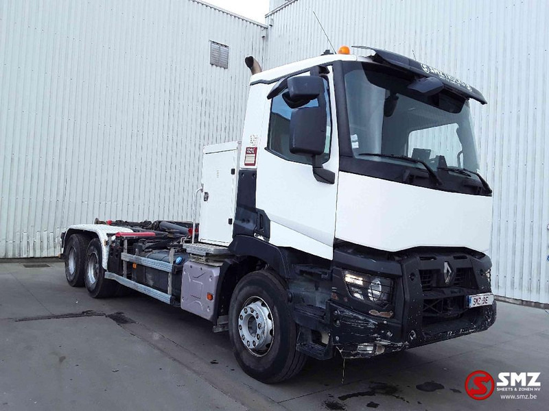 Renault C 430 6x4 lames 346'km - Camião transportador de contêineres/ Caixa móvel: foto 1 Renault C 430 6x4 lames 346'km - Camião transportador de contêineres/ Caixa móvel: foto 1