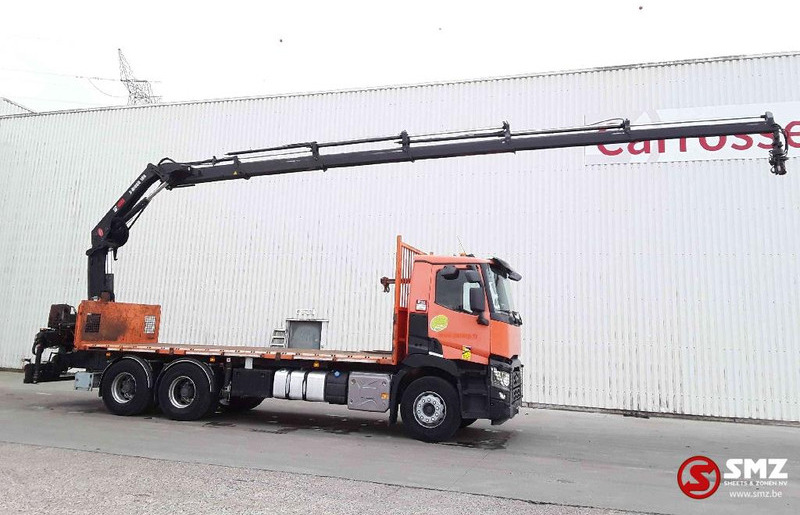 Renault C 430 Hiab 188_es 5+remote - Camião de caixa aberta/ Plataforma: foto 4 Renault C 430 Hiab 188_es 5+remote - Camião de caixa aberta/ Plataforma: foto 4