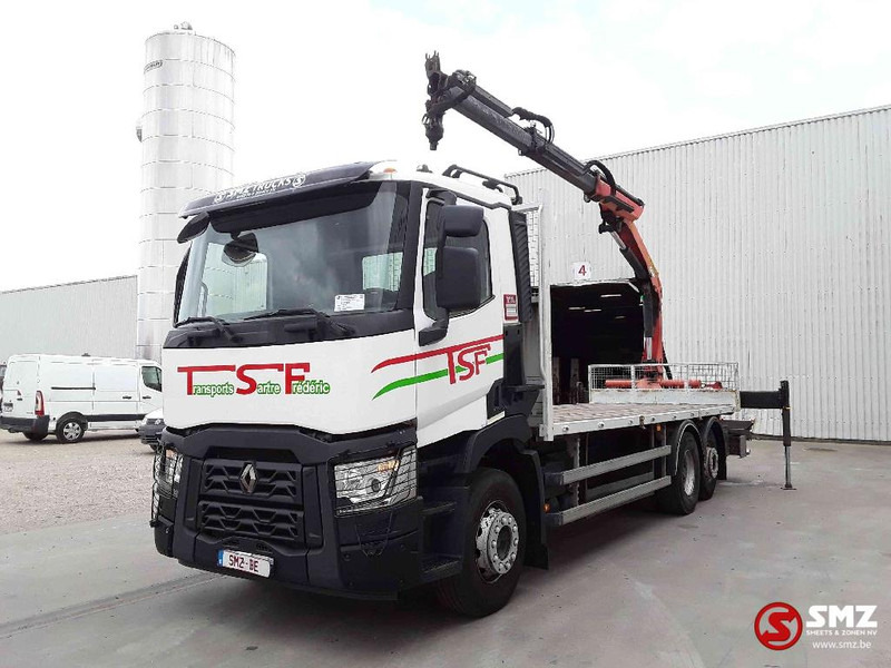 Renault C 430 palfinger pk 1001 remote - Camião de caixa aberta/ Plataforma, Camião grua: foto 3 Renault C 430 palfinger pk 1001 remote - Camião de caixa aberta/ Plataforma, Camião grua: foto 3