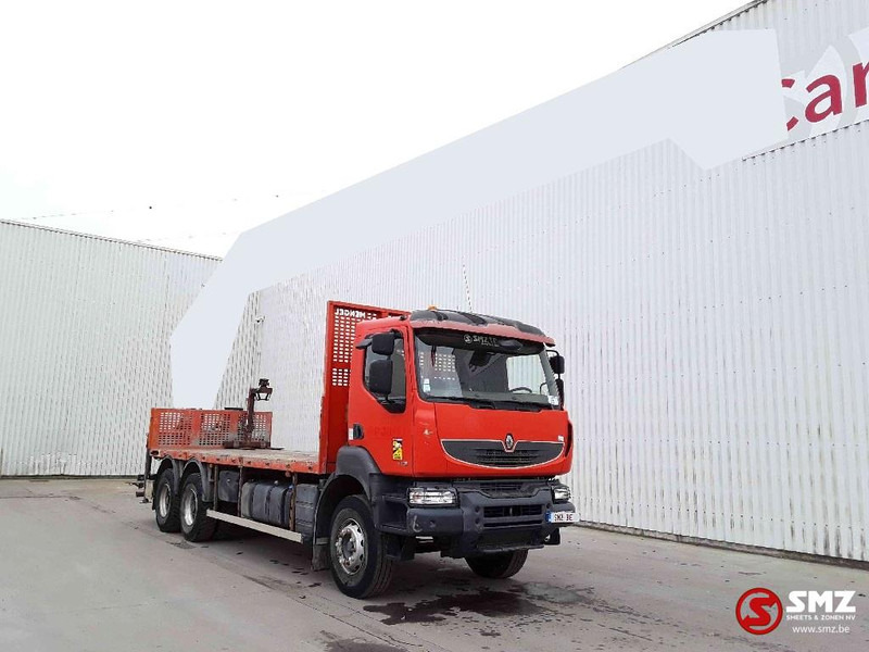 Renault Kerax 430 6x4 lames steel - Camião de caixa aberta/ Plataforma, Camião grua: foto 1 Renault Kerax 430 6x4 lames steel - Camião de caixa aberta/ Plataforma, Camião grua: foto 1