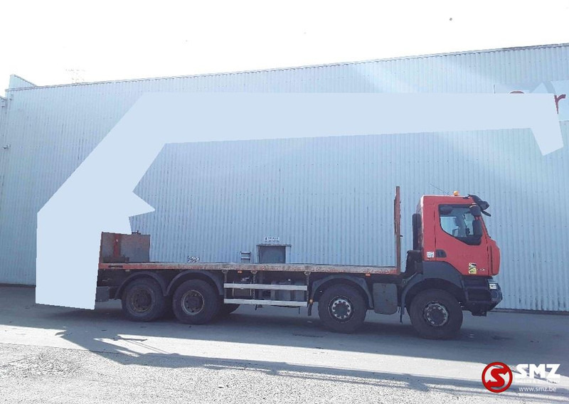 Renault Kerax 430 8x4 - Camião de caixa aberta/ Plataforma, Camião grua: foto 4 Renault Kerax 430 8x4 - Camião de caixa aberta/ Plataforma, Camião grua: foto 4