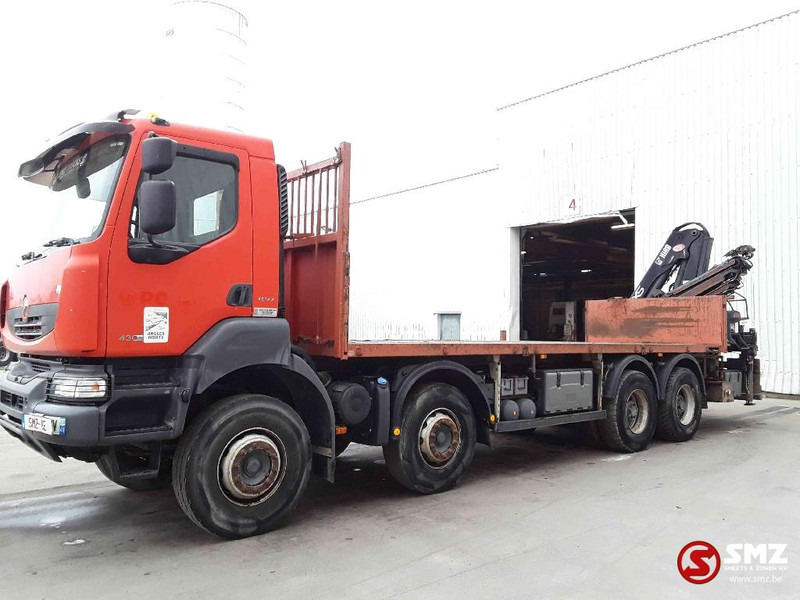 Renault Kerax 430 hiab 166 B- +remote - Camião de caixa aberta/ Plataforma, Camião grua: foto 5 Renault Kerax 430 hiab 166 B- +remote - Camião de caixa aberta/ Plataforma, Camião grua: foto 5