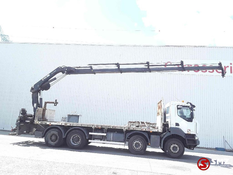 Renault Kerax 430 hiab 211 /4 +remote - Camião de caixa aberta/ Plataforma, Camião grua: foto 4 Renault Kerax 430 hiab 211 /4 +remote - Camião de caixa aberta/ Plataforma, Camião grua: foto 4