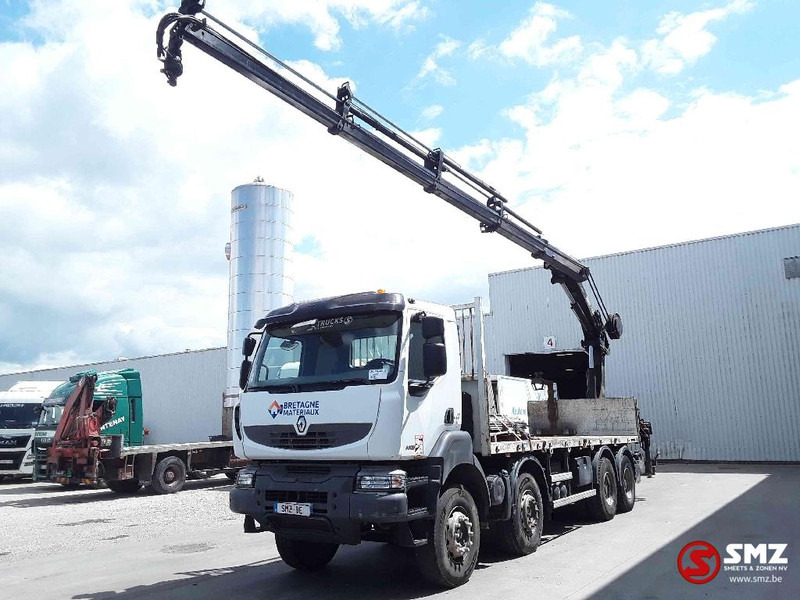 Renault Kerax 430 hiab 211 /4 +remote - Camião de caixa aberta/ Plataforma, Camião grua: foto 5 Renault Kerax 430 hiab 211 /4 +remote - Camião de caixa aberta/ Plataforma, Camião grua: foto 5