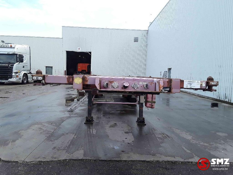 Samro Oplegger - Semi-reboque transportador de contêineres/ Caixa móvel: foto 2 Samro Oplegger - Semi-reboque transportador de contêineres/ Caixa móvel: foto 2