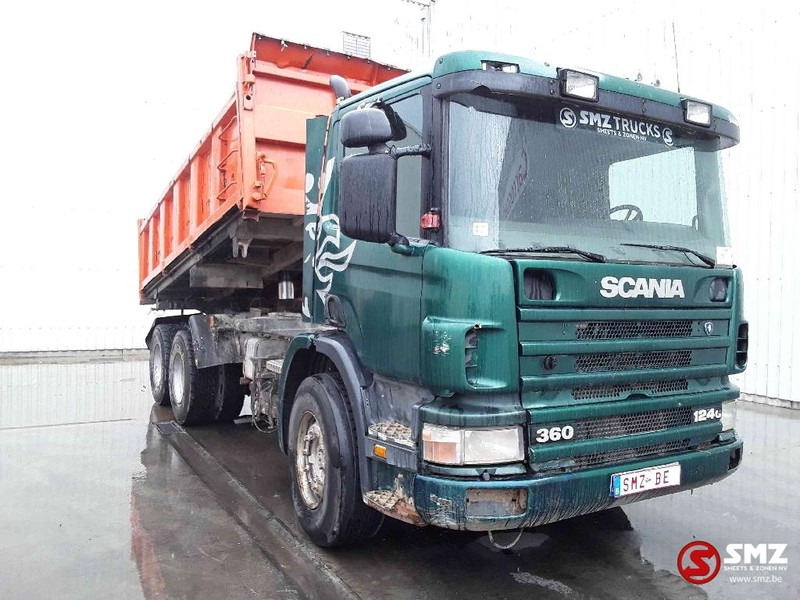 Camião basculante Scania 124 360 manual pump: foto 1