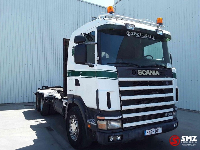 Scania 144 530 6x4 manual pump - Camião de caixa aberta/ Plataforma: foto 1 Scania 144 530 6x4 manual pump - Camião de caixa aberta/ Plataforma: foto 1