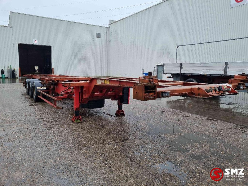 Trouillet Oplegger - Semi-reboque transportador de contêineres/ Caixa móvel: foto 1 Trouillet Oplegger - Semi-reboque transportador de contêineres/ Caixa móvel: foto 1