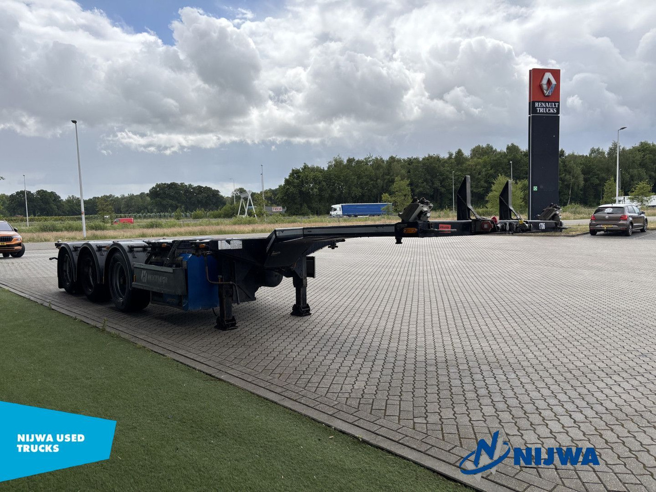 D-TEC FLEXITRAILER 20-30-40-45 ft containers + Genset - Semi-reboque transportador de contêineres/ Caixa móvel: foto 2 D-TEC FLEXITRAILER 20-30-40-45 ft containers + Genset - Semi-reboque transportador de contêineres/ Caixa móvel: foto 2