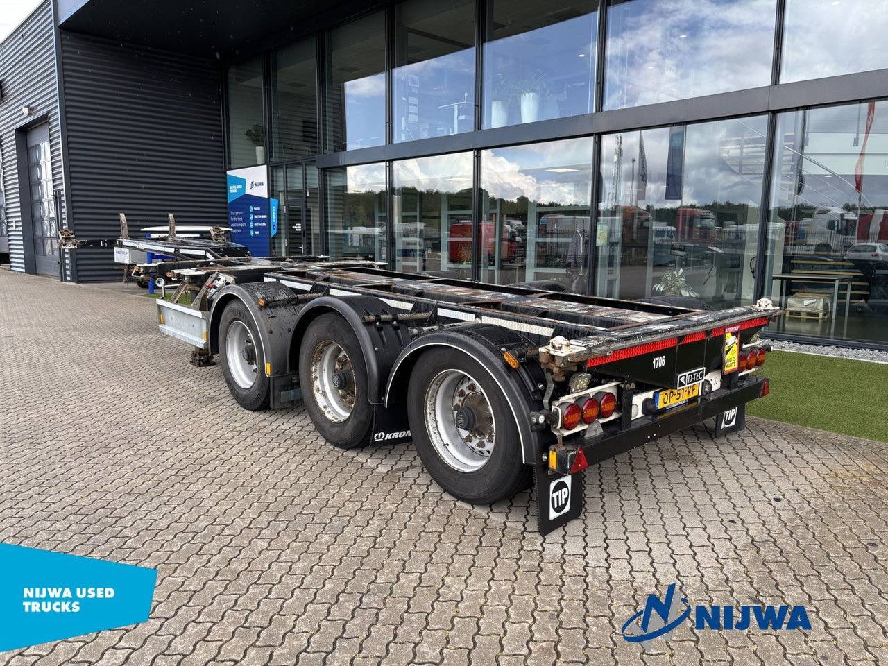 D-TEC FLEXITRAILER 20-30-40-45 ft containers + Genset - Semi-reboque transportador de contêineres/ Caixa móvel: foto 4 D-TEC FLEXITRAILER 20-30-40-45 ft containers + Genset - Semi-reboque transportador de contêineres/ Caixa móvel: foto 4