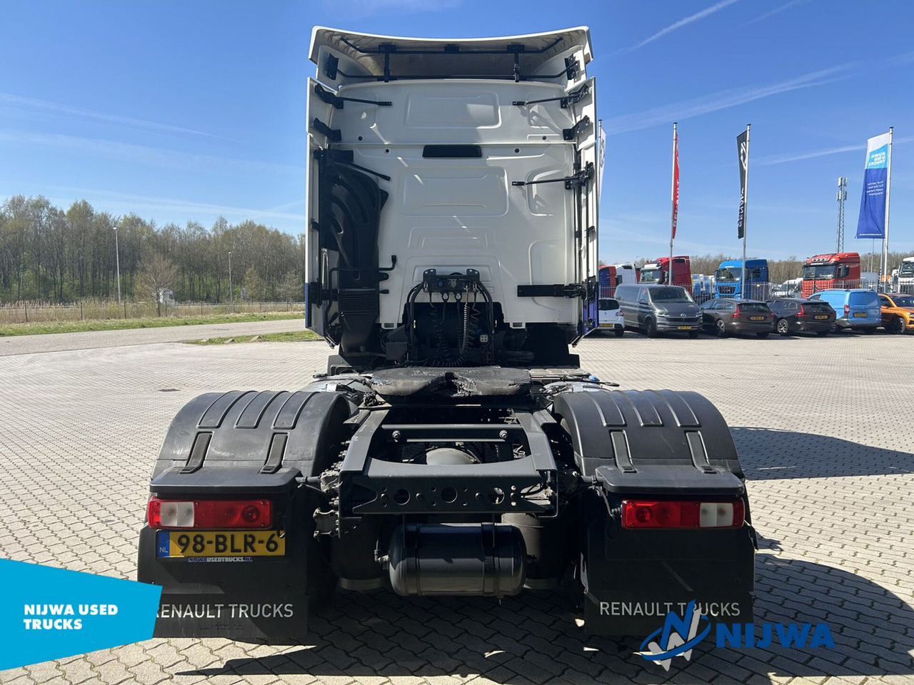 Tractor Renault T 460 4x2 Standkachel + Koelkast: foto 8