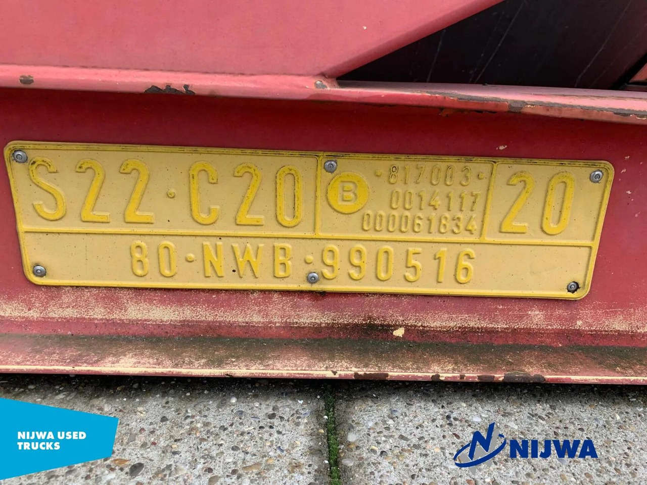 Contentor cisterna novo Vanhool TCIS20-27/4 20 FT Container - Non ADR: foto 12