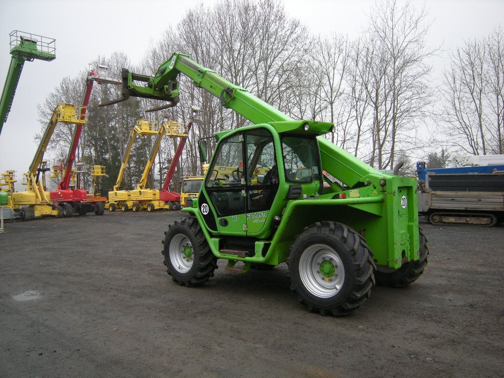 Merlo Panoramic P38.10 Turbofarmer - Empilhador telescópico: foto 3 Merlo Panoramic P38.10 Turbofarmer - Empilhador telescópico: foto 3