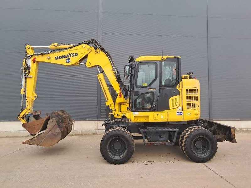 Komatsu PW118MR-11 - Escavadeira de rodas: foto 3 Komatsu PW118MR-11 - Escavadeira de rodas: foto 3