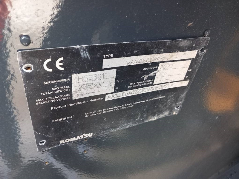 Komatsu WA480-8E0 - Pá carregadora de rodas: foto 2 Komatsu WA480-8E0 - Pá carregadora de rodas: foto 2