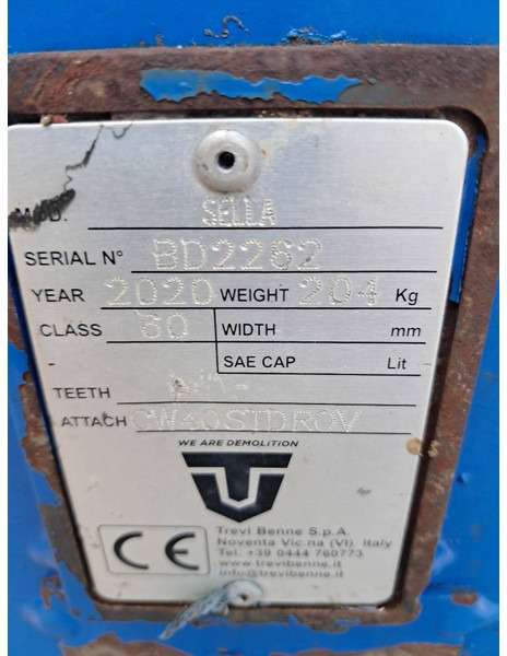 Trevibenne FR23 - Tesoura de demolição por Máquina de construção: foto 2 Trevibenne FR23 - Tesoura de demolição por Máquina de construção: foto 2