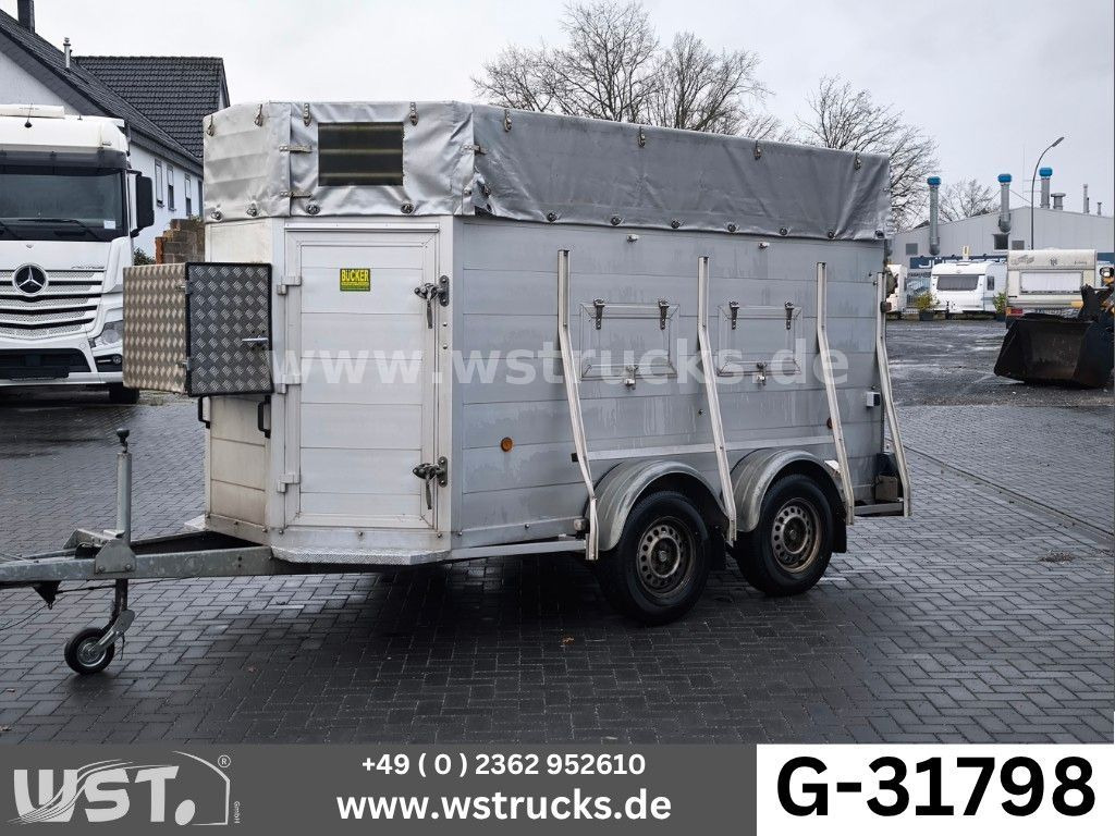 Blomert V30 Großvieh Vollalu Seilwinde - Reboque transporte de gado: foto 1 Blomert V30 Großvieh Vollalu Seilwinde - Reboque transporte de gado: foto 1