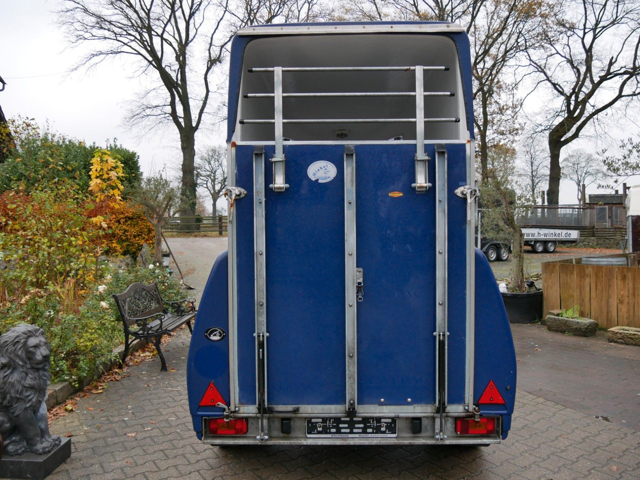 Böckmann Uno schwenkbare Klappe Fohlengitter - Reboque transporte de gado: foto 2 Böckmann Uno schwenkbare Klappe Fohlengitter - Reboque transporte de gado: foto 2