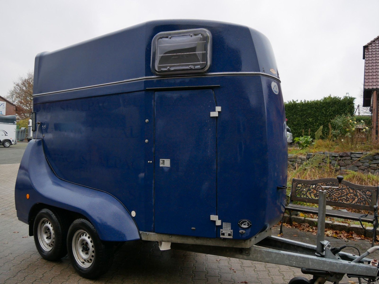 Böckmann Uno schwenkbare Klappe Fohlengitter - Reboque transporte de gado: foto 1 Böckmann Uno schwenkbare Klappe Fohlengitter - Reboque transporte de gado: foto 1