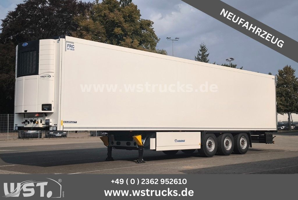 Krone Kühlauflieger Carrier Vector 1550 Rohrbahn - Semi-reboque furgão: foto 1 Krone Kühlauflieger Carrier Vector 1550 Rohrbahn - Semi-reboque furgão: foto 1