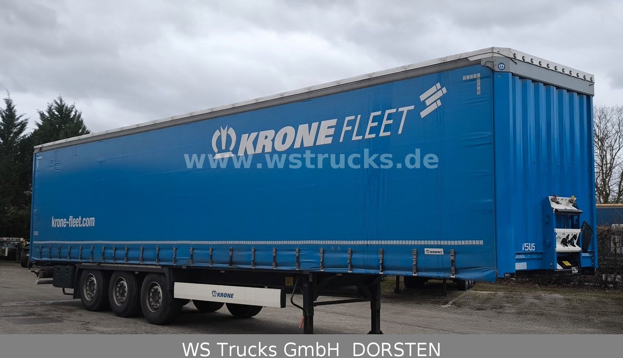 Krone SD 27 Planauflieger mit Edscha | ABS, EBS, XL - Semi-reboque de lona: foto 4 Krone SD 27 Planauflieger mit Edscha | ABS, EBS, XL - Semi-reboque de lona: foto 4