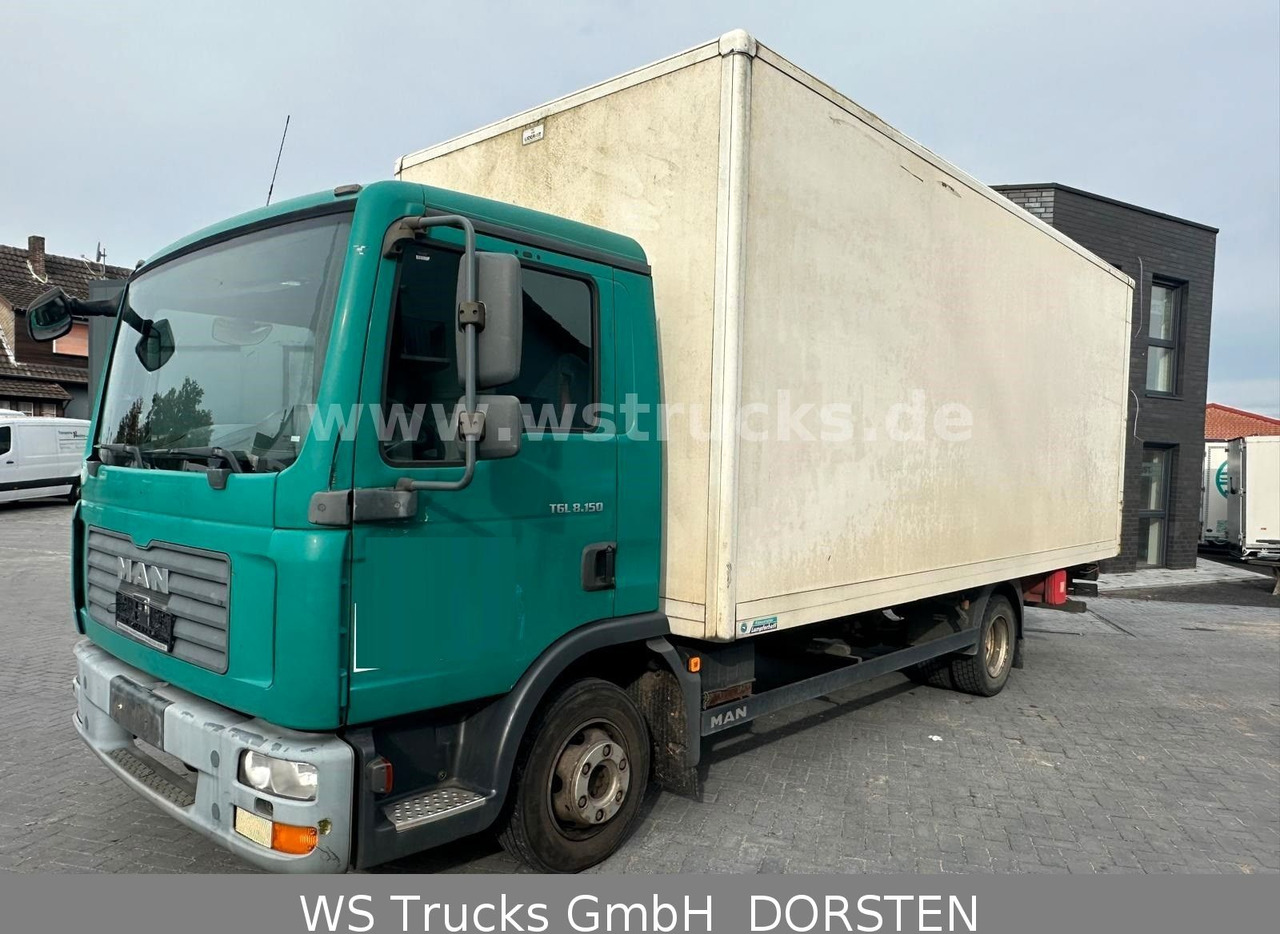 MAN TGL 8.150 Koffer Blatt/Blatt - Carrinha de contentor: foto 4 MAN TGL 8.150 Koffer Blatt/Blatt - Carrinha de contentor: foto 4